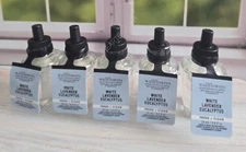 bath and body works white lavender eucalyptus wallflowers home fragrance x5