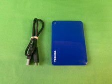 Toshiba Canvio 1TB Portable External Hard Drive Blue HDTC810XL3A1