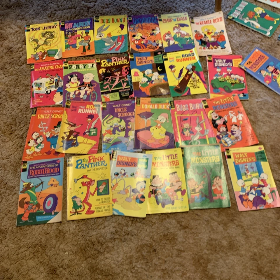 "Lote mixto de 59 cómics de Whitman Publishing años 70" Foto 2 de 4