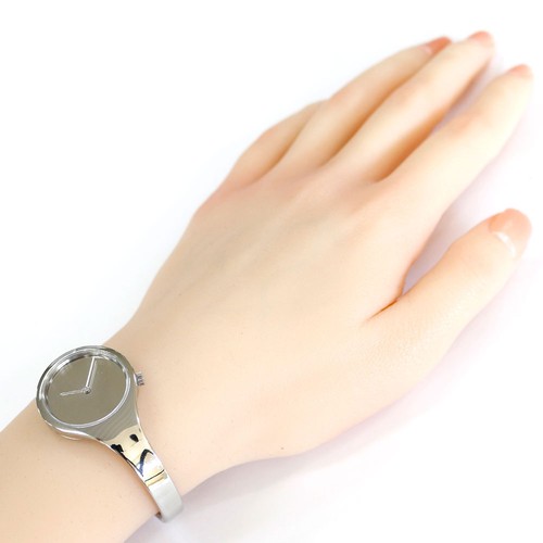 Georg Jensen Vivianna Uhren 336 Edelstahl Armband verspiegelt gebraucht - Bild 2 von 5