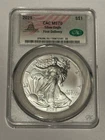2025 $1 American Silver Eagle CAC MS70 First Delivery (Don’t Tread On Me) Label
