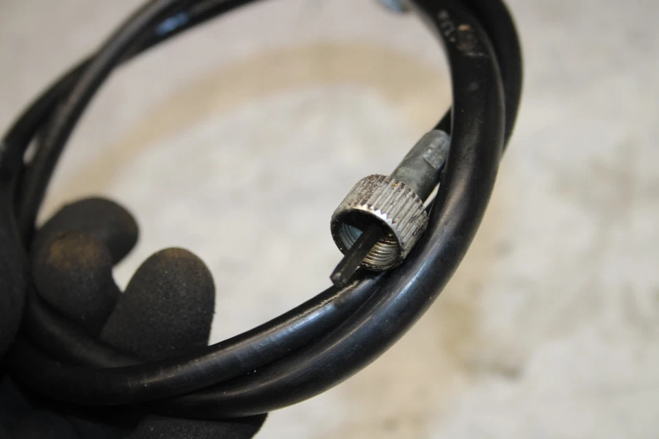 1976 Yamaha XS650 СПИДОМЕТР КАБЕЛЬ SPEEDO LINE I8-5208.ABV - Изображение 3 из 3