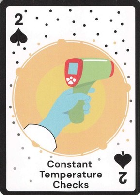  Constant Temperature Checks  Virus-Era Single Swap Playing Card