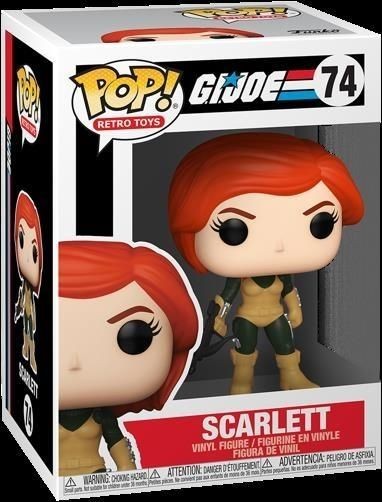 Gadget -D- G.I. Joe: Funko Pop! Retro Toys - Scarlett (Vinyl Figure 74) Funko-image