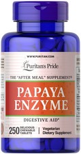 Puritan's Pride Papaya Enzyme - 250 Chewables