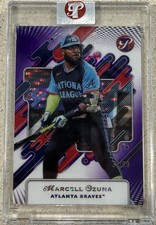 Topps 2025 Pristine Purple /99 Marcell Ozuna #265 Atlanta Braves