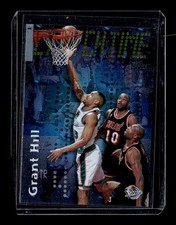 1997-98 Topps #CT10 Grant Hill Clutch Time Detroit Pistons