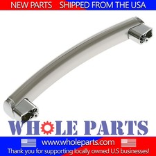 New WB15X21101 Microwave Door Handle, Stainless Steel Finish for GE