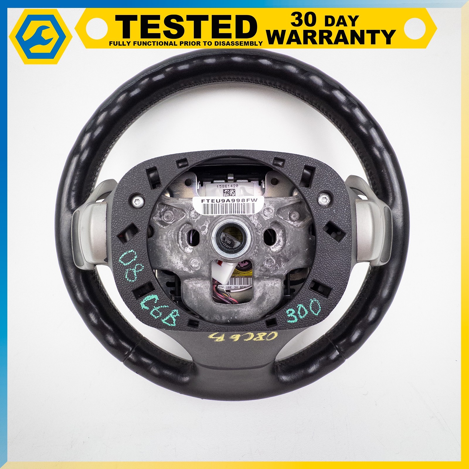 05-13 CHEVROLET CORVETTE C6 STEERING WHEEL SHIFT PADDLE RADIO CONTROL SWITCH OEM