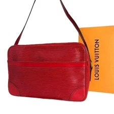 Trocadero 27 Louis Vuitton Epi Shoulder Castilian Red From Japan