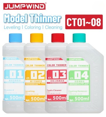 JUMPWIND CT Model Functional Thinner Solvent for Leveling / Coloring / Cleaning 