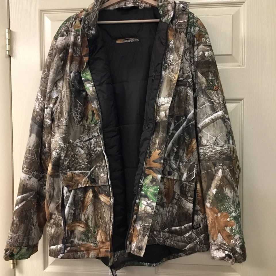 New Men’s Rocky HW00231 Realtree Edge Stratum Mid-Season Hooded Chore Coat 2XL - Image 2 of 4