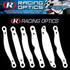 Racing Optics XStack Helmet Visor Tear Offs (Specify Design, and Quantity)