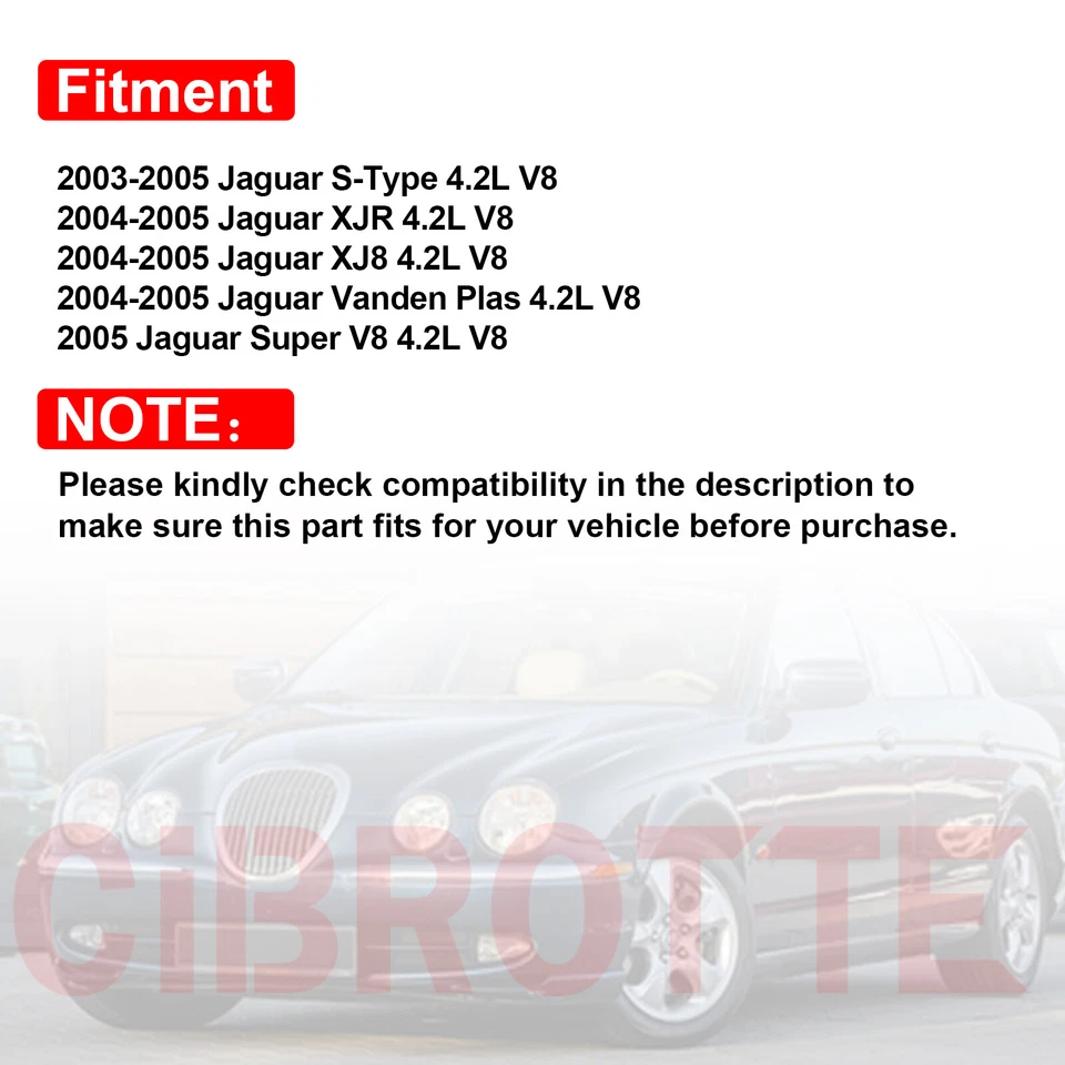 AJ83485Carcasa de termostato de aluminio con junta para Jaguar Vanden Plas S-Type XJ8 Foto 3 de 4