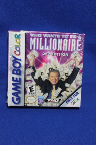 Nintendo Game Boy Color Who Wants to Be a Millionaire: 2nd Edition - New CIB