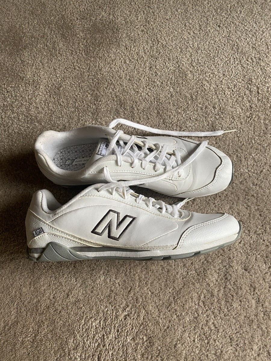Size 8.5 B- New Balance 450 white | eBay