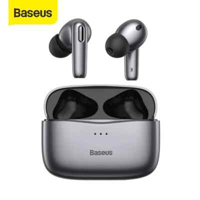 Baseus S2 ANC Earphone Active Noise Cancelling Bluetooth TWS Earphone  Earbud