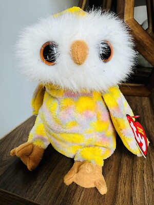 Ty Beanie Babies TWILIGHT Owl August 3 2004 MINT WITH MINT TAGS