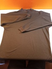 FJ FOOTJOY Mens Sz L Polyester/Lycra Long Sleeve Warmup Golf Shirt Made In USA