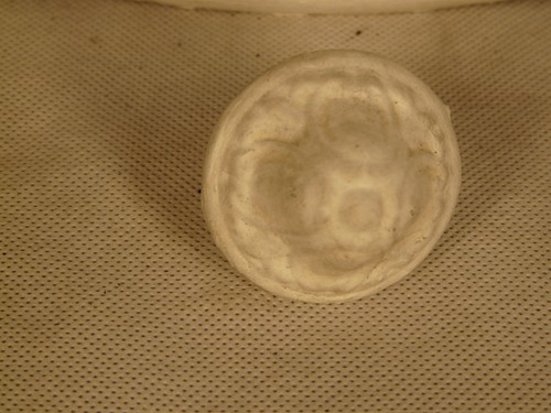 2-Bulb Pressed Metal Light Fixture with Hanging Finial--VINTAGE - Picture 3 of 4