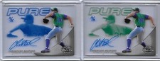 2014 Leaf Trinity Draft PURE Glass Christian Binford Blue Auto 10/25 RC Royals