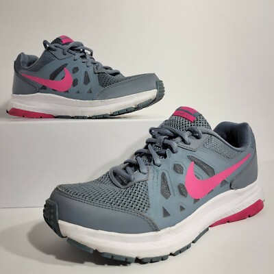gray pink nike