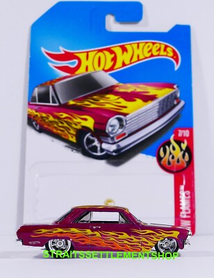 HOT WHEELS 2017 '63 CHEVY II SUPER TREASURE HUNT LOOSE MINT