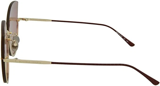 Bottega Veneta BV0204S 005 золотой и розовый кошачий глаз солнцезащитные очки brille gafas Del Sol - Изображение 3 из 4