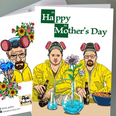 Breaking Bad Mother's Day Card Funny Mother's Day Gift