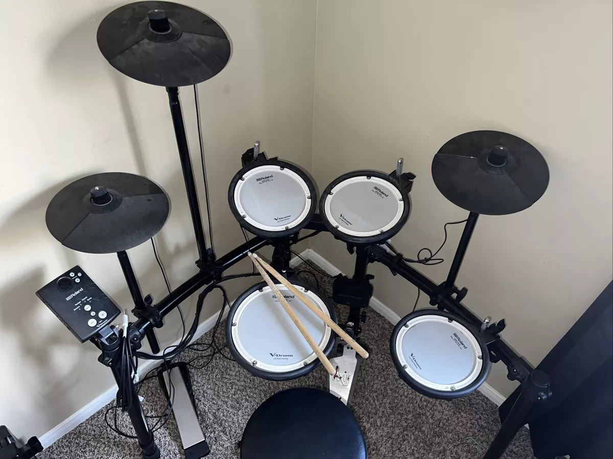 Roland TD-1DMK Electronic Drum Complete Set W/ Axis X Bass Drum