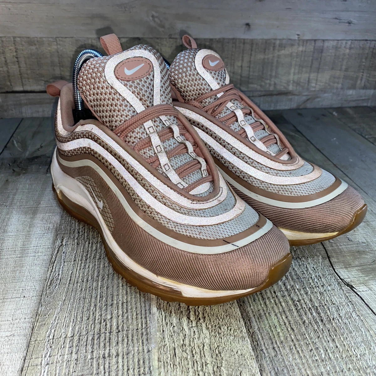 Nike air max 97 rosa cheap gold