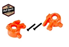 Traxxas 9037T - Steering blocks, extreme heavy duty, Orange,  (left & right)