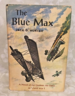 #ad #ad Blue Max Book 1st Edition w Dust Cover by James Hunter Signed by Author 1964 $440.30