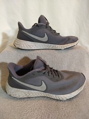 Nike Mens Revolution Wide Gray Running Shoes (BQ6714-002), Size: JJ27+8 