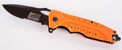MTech USA Xtreme Taschenmesser Messer Tan Ballisitc MX-A809OR Klingenlänge 8 cm