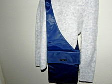 Nylon Crossbody Shoulder Chest Cycle Sling Bag Travel Navy NWOT