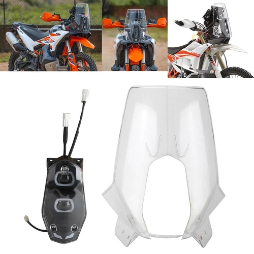Adventure Rally Fairing Windshield Headlight For Baja EXC Enduro 690 790 890 701