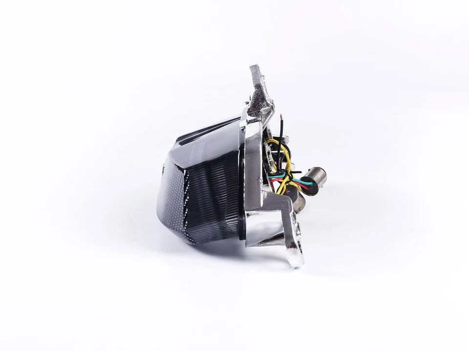 LED Tail Light Smoke Integrated Turn Signals fit Kawasaki 1994-1997 Ninja ZX-9R - Image 3 of 4