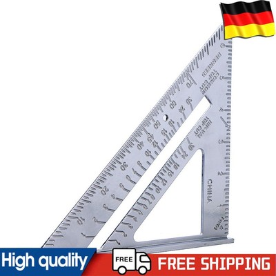 7-inch Carpenter Square Measuring Layout Tool Aluminum Durable for Home Builders