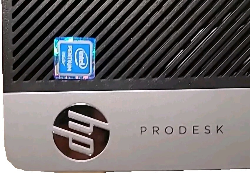 HP ProDesk 600 G3 MT desktop-computer, Intel Pentium G4400, 8 GB RAM