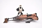Star Wars Speeder Bike with Imperial Biker Scout POTF2 (1998) Hasbro