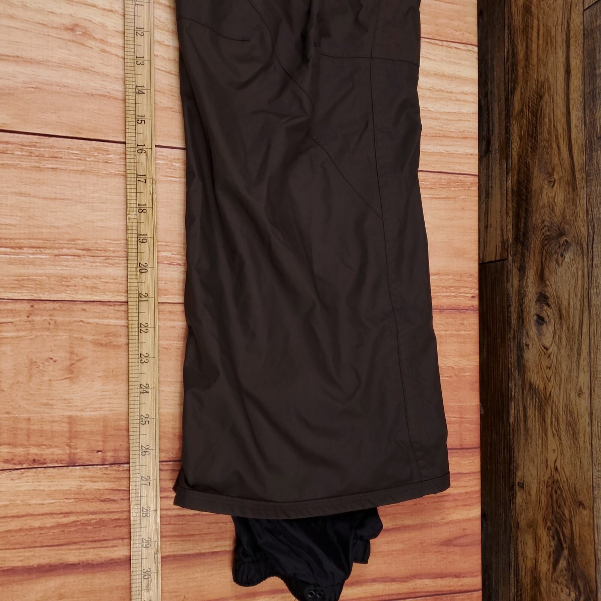 Burton Pants XS Dark Brown Dryride Snowboard Lined Dry Ride Winter