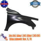 New Front Passenger Side Fender Primed Steel For 2013-2015 Nissan Altima Sedan