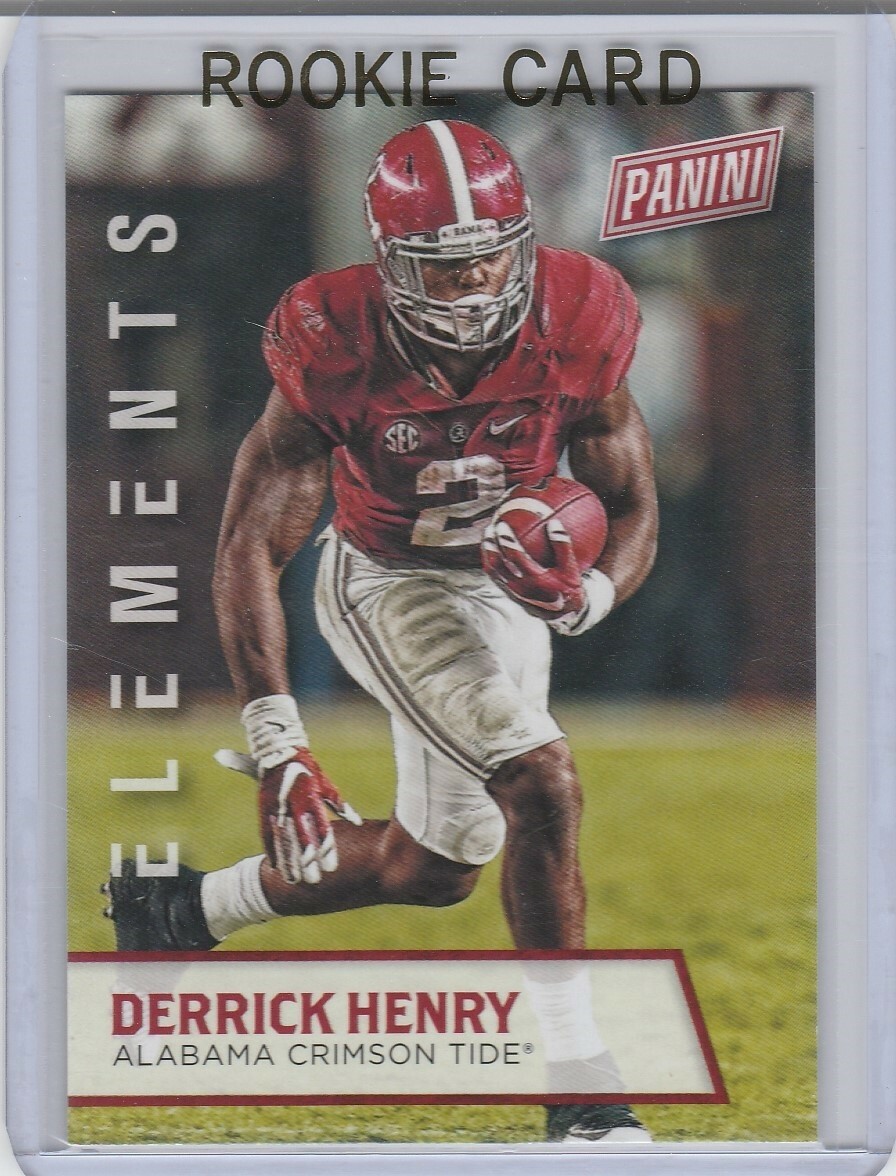 DERRICK HENRY ROOKIE CARD Football Tennessee Titans Panini Father's Day RC  | eBay