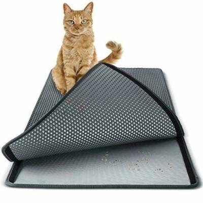 Paws & Pals PTLK01GY 30 x 23 inch Litter Mat