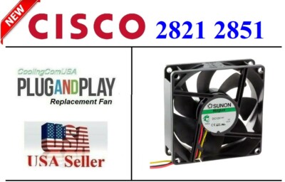 3x Genuine original fans for Cisco 2821/2851 ACS 2821 51 FAN 3x Genuine original fans for Cisco 2821/2851 ACS 2821 51 FAN