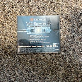 Web Browser 2.0 (Sega Dreamcast) Complete with Manual
