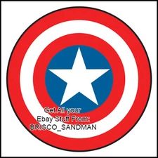 Fridge Fun Refrigerator Magnet CAPTAIN AMERICA "SHIELD-A" DIE-CUT Avengers Comic