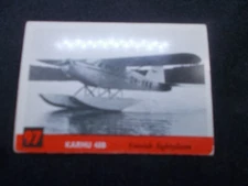 1956 Topps Jets Trading Cards Karhu 48B Card No. 97