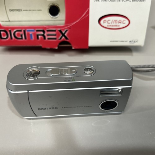 Cámara digital Digitrex DSC-3000, APEX, usada en caja con suministros, ¡probada funciona! - Imagen 4 de 11